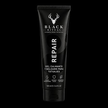 Gel calmante y bálsamo para tatuajes (Combo)